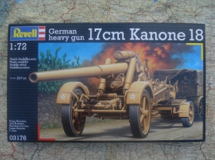 Revell 03176  17cm KANONE 18 Wehrmacht kanon